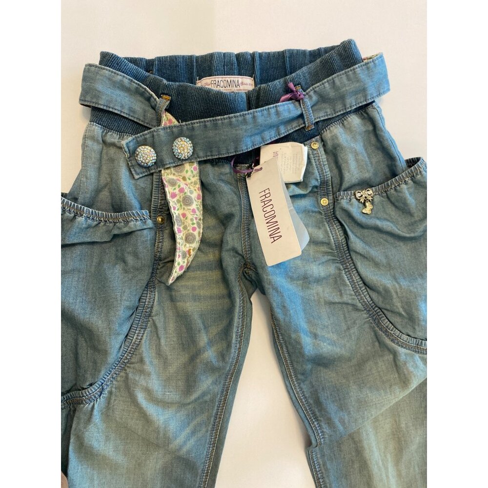 Fracomina Jumper Jeans Pants Size 26/40 NWT,‎ Italian designer - Picture 4 of 12